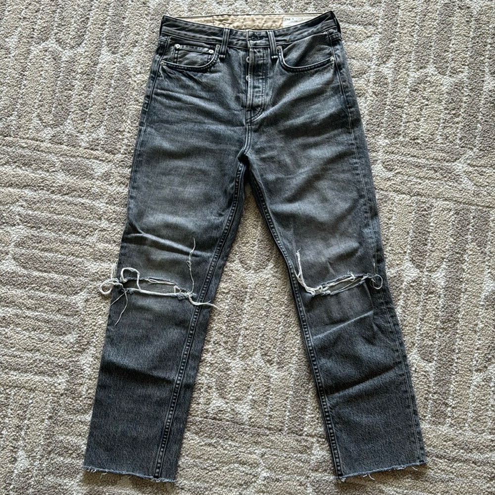 Rag and Bone Maya High-Rise Ankle Slim Jeans - Size 26